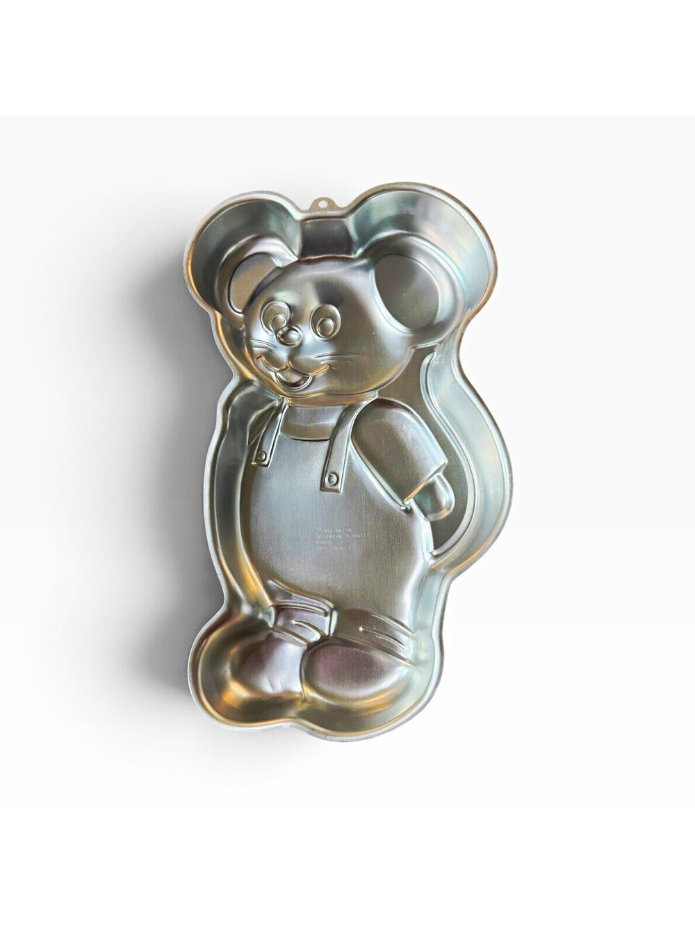Wilton Little Mouse Cake Pan Mouse Shape Aluminum 13x10in Silver MPN 2105-2380